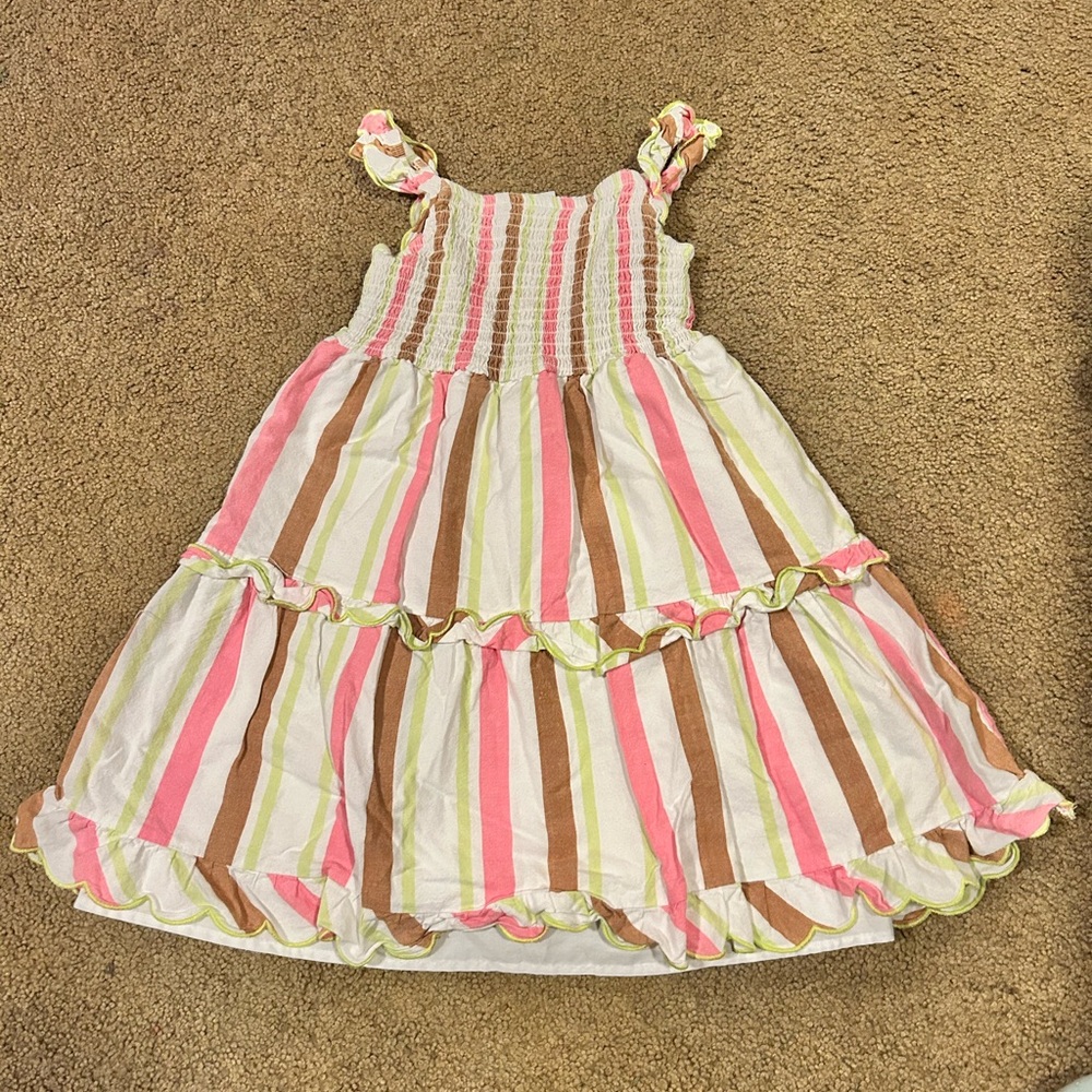 Wonder Nation Multicolor Striped Dress - Picture 3 of 4